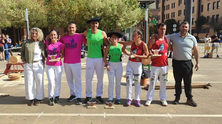 Arraioztarrak bikain ibili dira Nafarroako arpana txapelketa mistoan