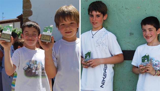 Pilotari gaztetxoak finalean