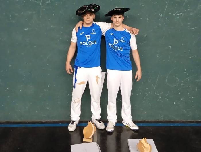 Errekako Fagoagak eta Anzizarrek irabazi dute Agoitzeko pilota txapelketa