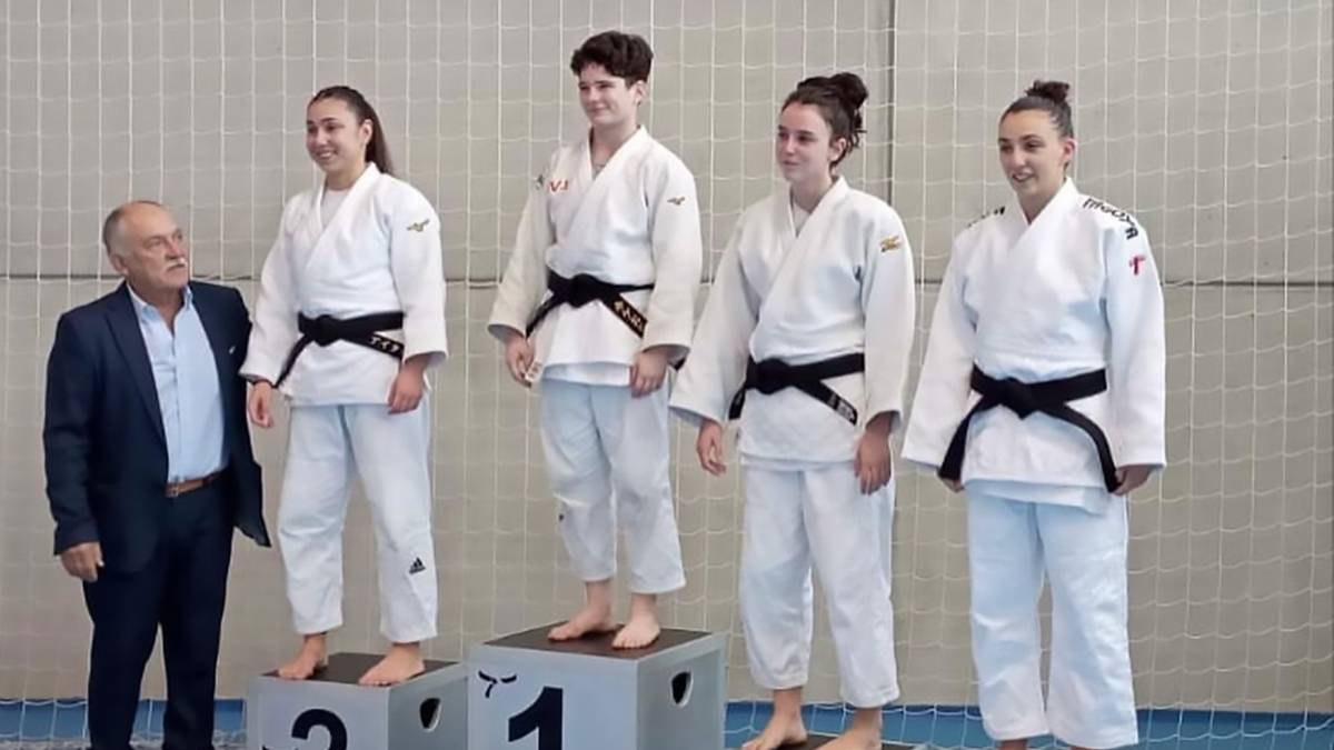 Iparraldeko sektoreko podiumera igo da Errekako Gaxuxa Zelaieta judoka