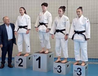 Iparraldeko sektoreko podiumera igo da Errekako Gaxuxa Zelaieta judoka