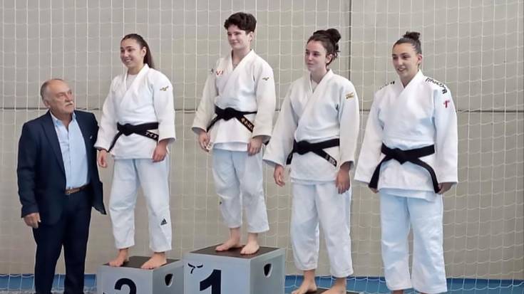 Iparraldeko sektoreko podiumera igo da Errekako Gaxuxa Zelaieta judoka