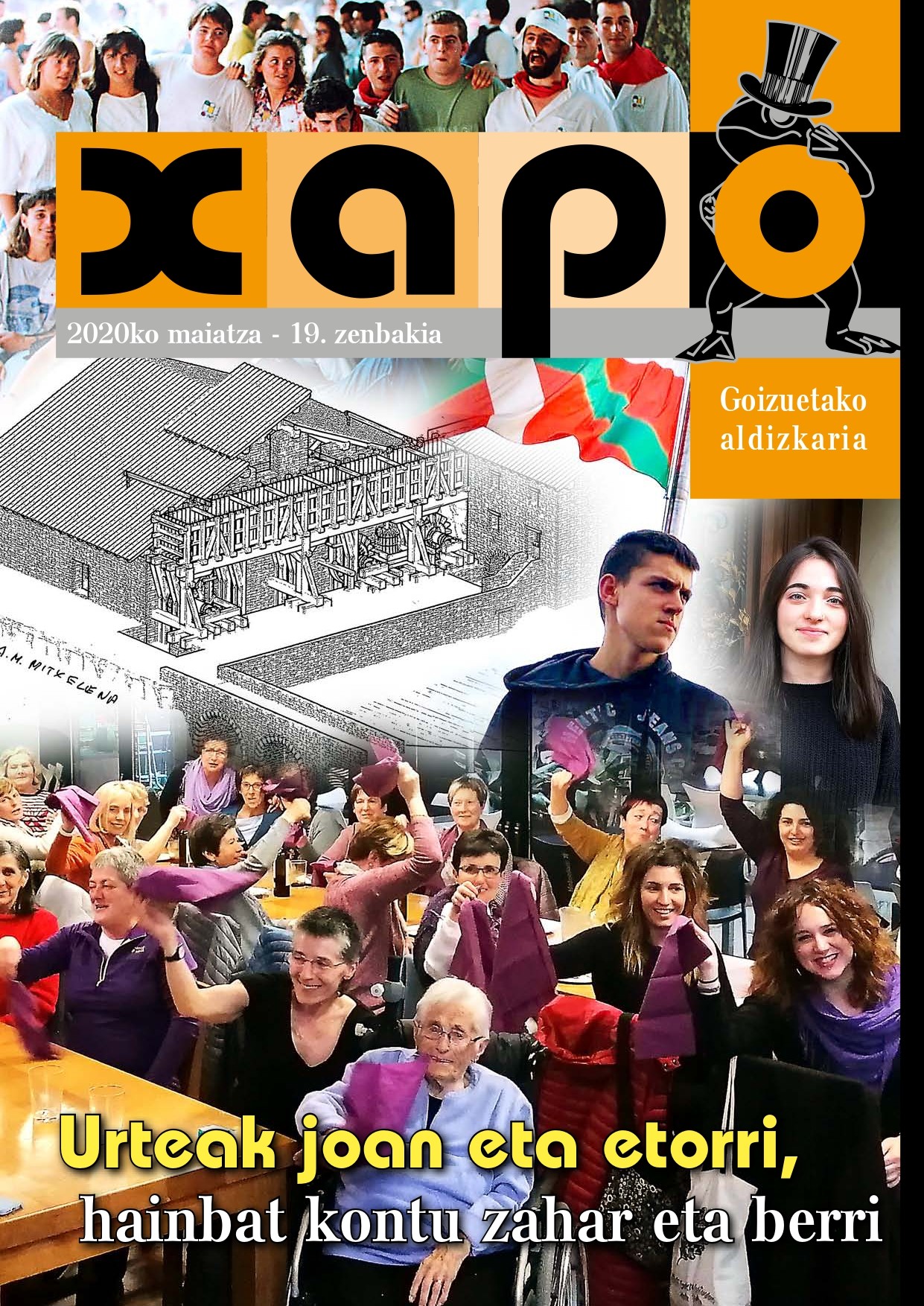 'Xapo' aldizkariaren 19. zenbakia plazaratu dute
