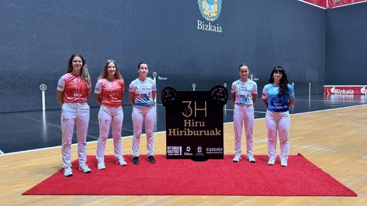 Hiru Hiriburuak txapelketako finalak jokatuko dituzte igandean Bilboko Bizkaia pilotalekuan