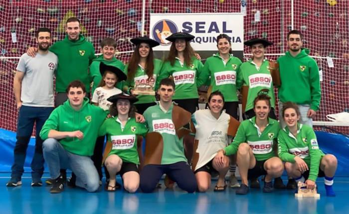 Beti Gazteko emakumeak txapeldun Nafarroako launakako sokatira txapelketan