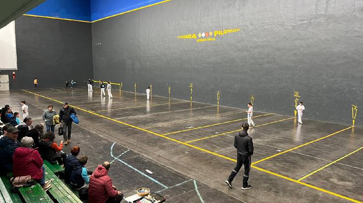 Bortzirietako eskuz banakako 25. Pilota Txapelketa abiatu da Beran