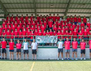 Erriberako Futbol Eskolaren Lesakako campusaren lehen txanda azken txanpan