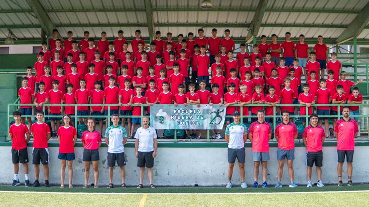 Erriberako Futbol Eskolaren Lesakako campusaren lehen txanda azken txanpan