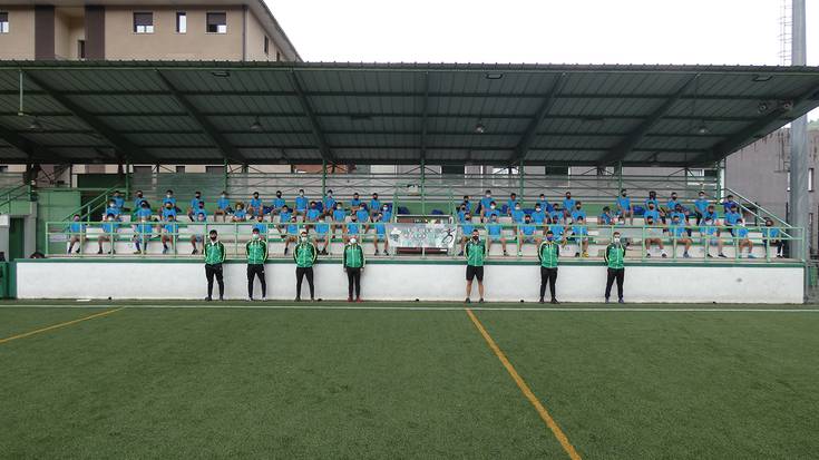 Futbol Campusaren lehen txanda egin dute Lesakan baina ez da bigarrenik izanen