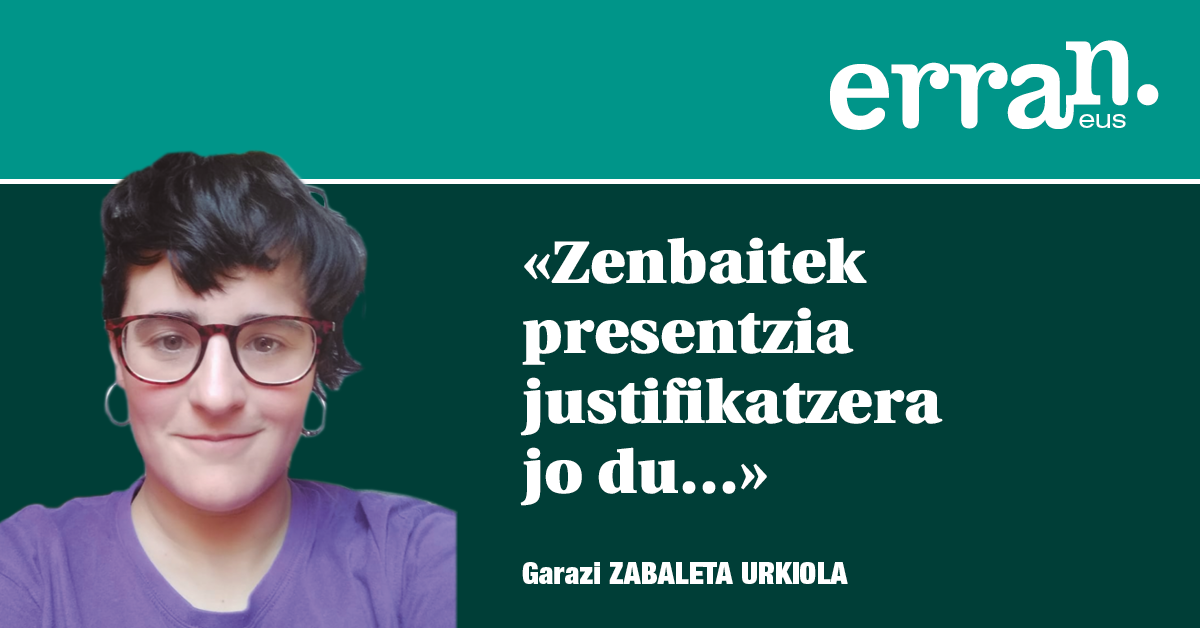 Poliziak ez nau zaintzen, lagunek bai