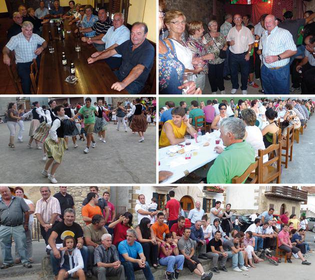 94 lagunek parte hartu dute aurtengo festetako zikiro jatean