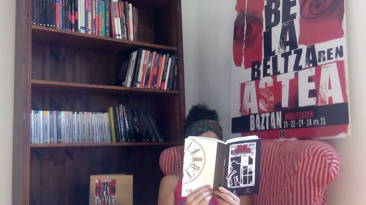 Liburutegi beltza antolatu du Arizkunen Ilbeltza ekimenak