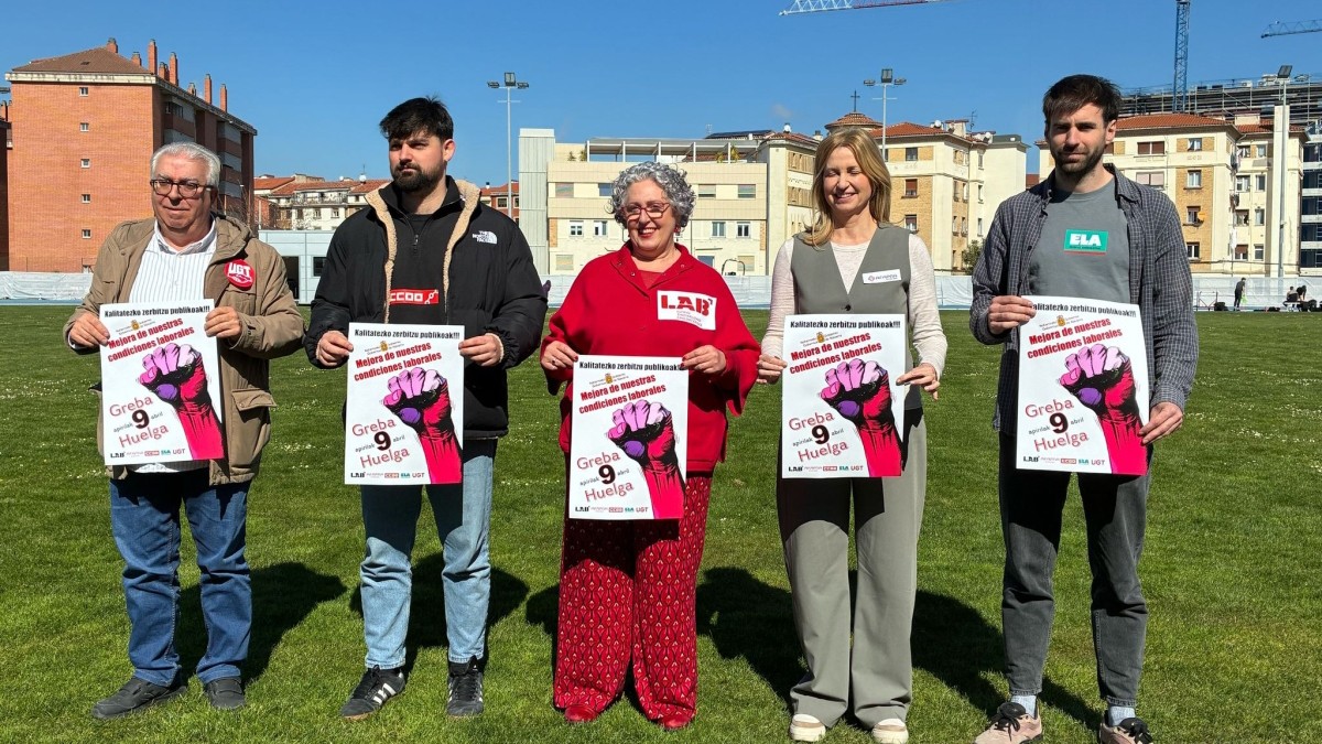 Nafarroako langile publikoei grebarako deia egin diete asteazkenerako