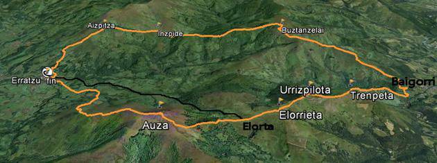 Maiatzaren 25ean eginen da Baztango XXI. Mendi Itzulia