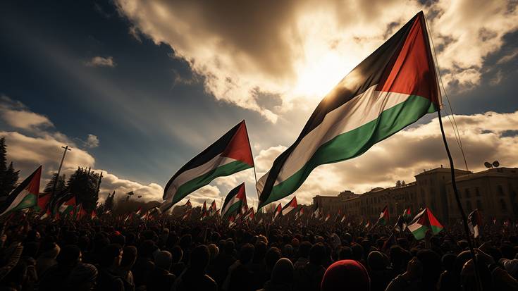 Palestinako herriari elkartasun aktiboa adierazteko kanpaina jarri dute martxan Leitzan