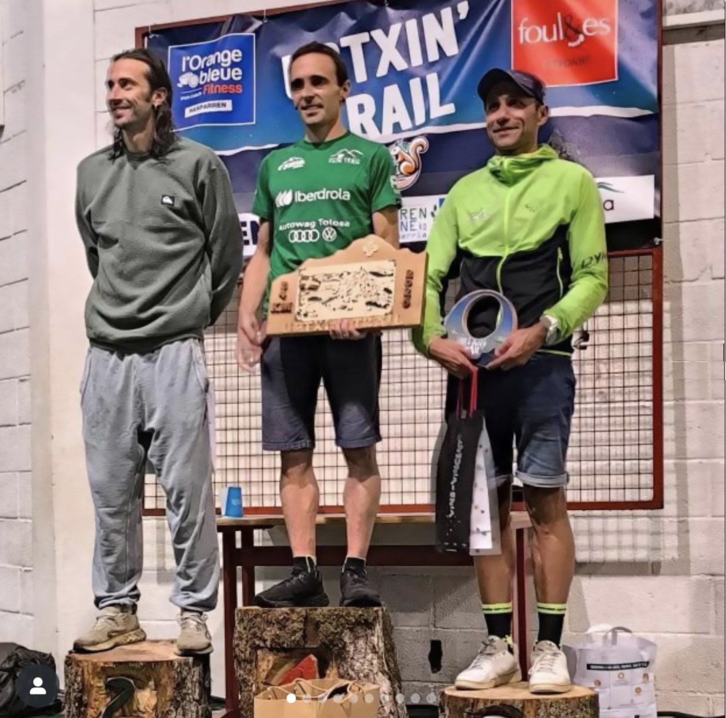 Hazparneko Urtxin Trail lasterketa irabazi du Hodei Lujanbio goizuetarrak