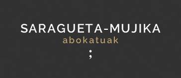 SARAGUETA - MUJIKA ABOKATUAK logotipoa