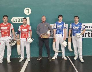 Iruñeko Alde Zaharreko erremonte txapelketako finalerdietan seguru izanen dira Uterga eta Mitxeo