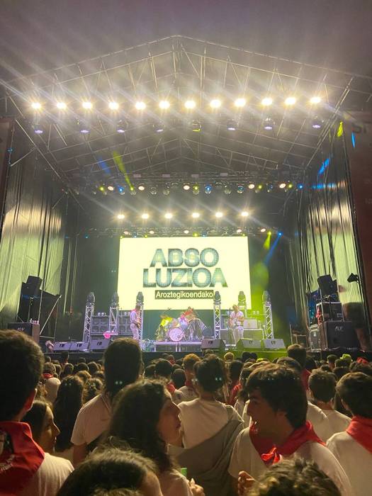 Elkartasun keinua Aroztegiko auzipetuei sanferminetan