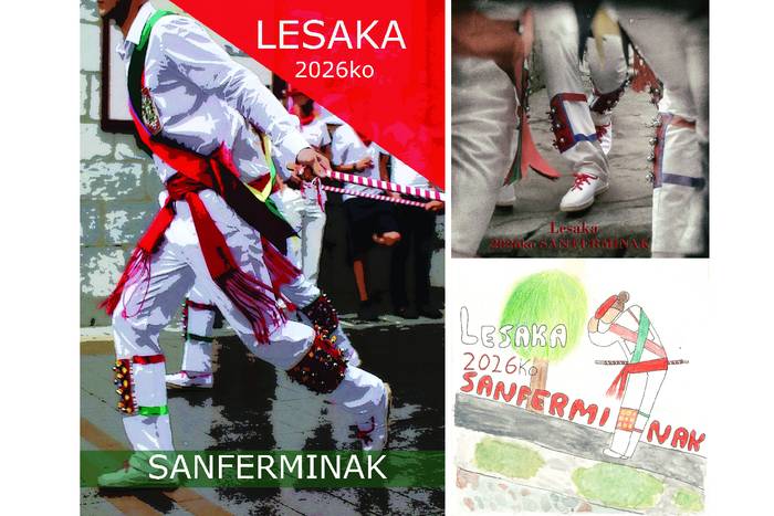 Fred Jose Ramos Lasagaren kartelak iragarriko ditu aurten ere Lesakako sanferminak