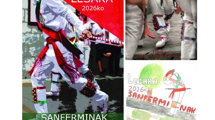 Fred Jose Ramos Lasagaren kartelak iragarriko ditu aurten ere Lesakako sanferminak