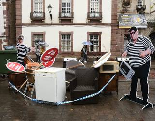 Neurri handiko hondakinak behar bezala kudeatzearen garrantziaz ohartzeko kanpaina abian