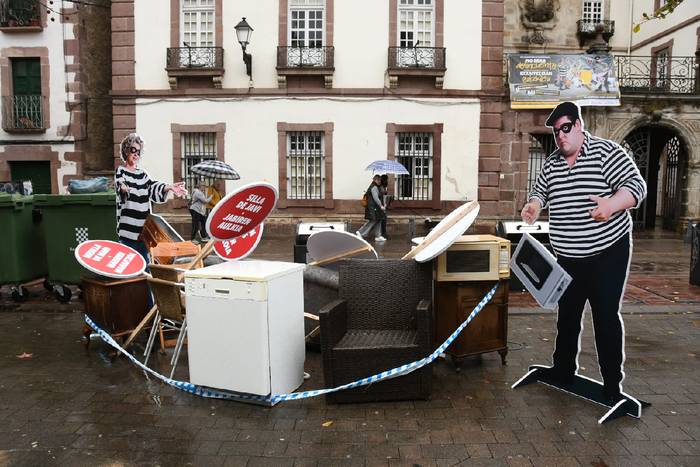 Neurri handiko hondakinak behar bezala kudeatzearen garrantziaz ohartzeko kanpaina abian