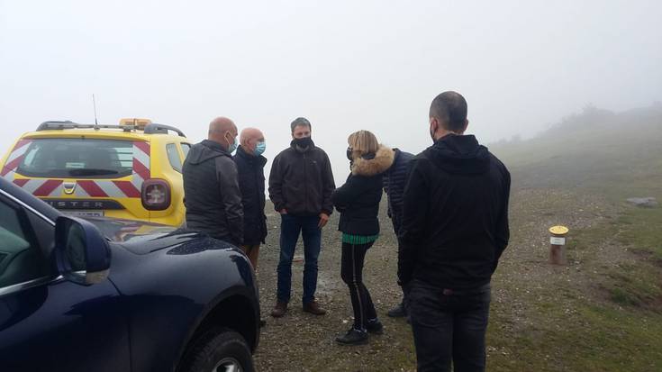 Ziriza kontseilariak Aritzakun eta Urritzate inguruak bisitatu ditu Baztango Udalak gonbidaturik