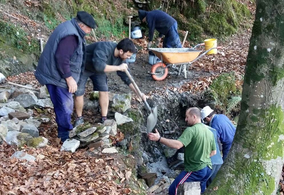 Donamarian larunbat honetan auzolanerako deitu dute