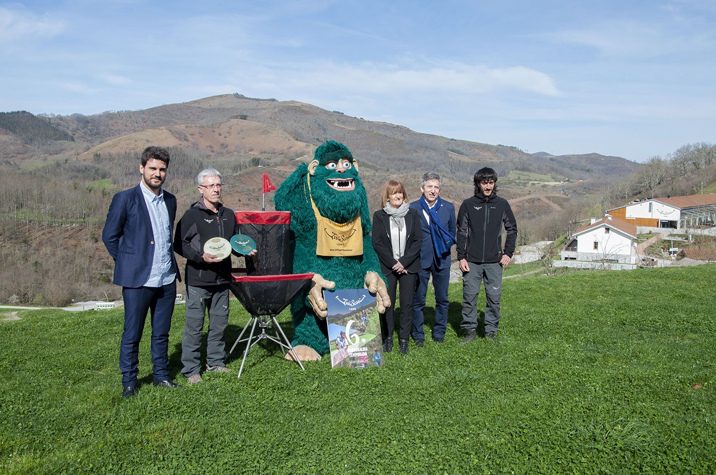 Euskal Herri osoko Disc-Golf zelai homologatu bakarra izanen du Irrisarri Land parkeak