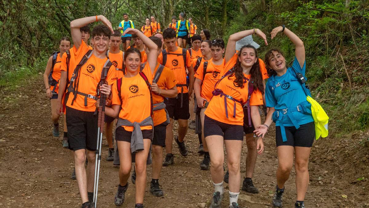 Lesakan geldialdia egin zuen EuskarAbenturak ortziralean