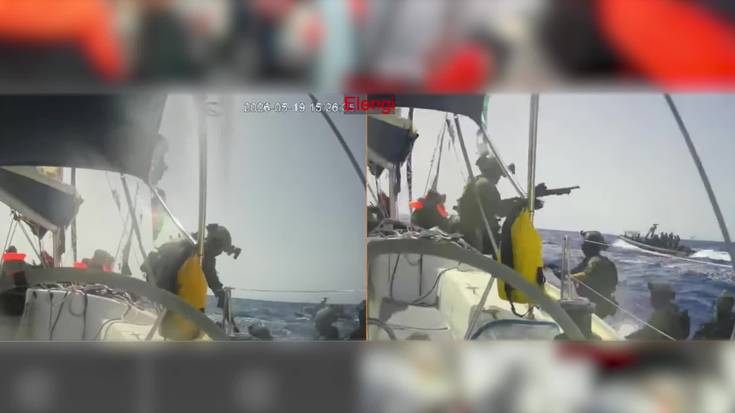 [BIDEOA] Luka Remiroren ontzia gaur arratsaldean harrapatu du Israelgo armadak