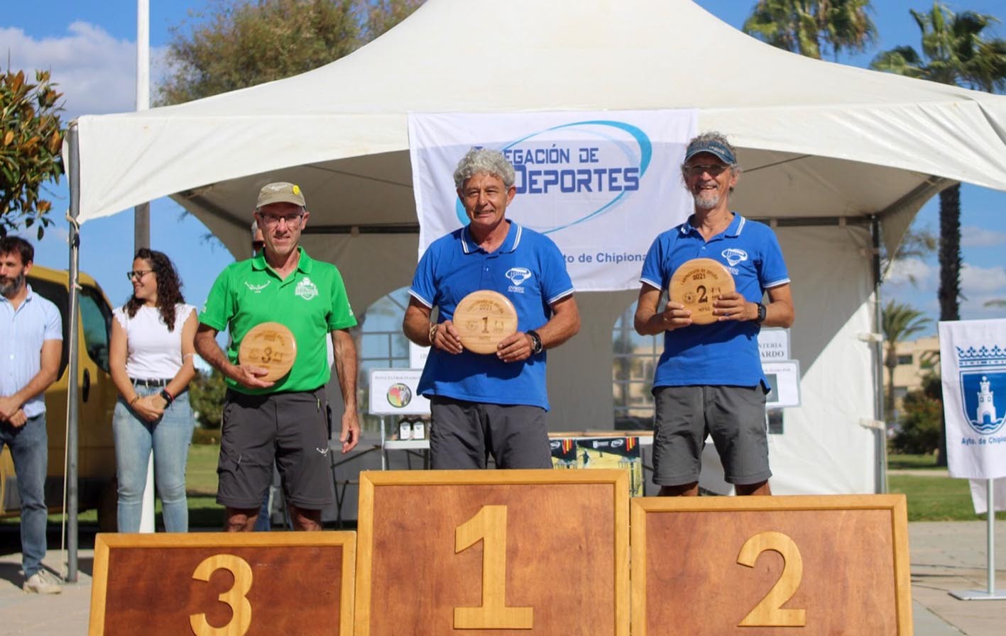 Mikel Ibarrola doneztebarra podiumera igo da Espainiako Disc Golf txapelketan
