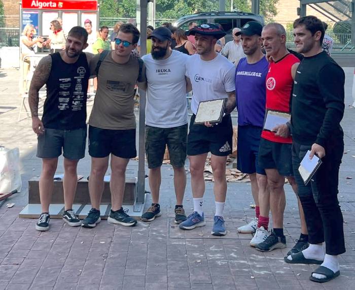 Dario Trantxe elizondoarrak Euskal Herriko ingude altxatze txapelketa irabazi du bigarren aldiz