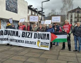Baztan-Bidasoko pentsiodunek astelehenean Donezteben eginen dute elkarretaratzea