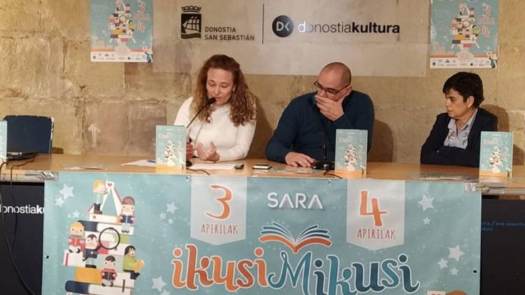 'Ikusi Mikusi' haur eta gazte literatura azoka aurkeztuko dute ortziralean Saran