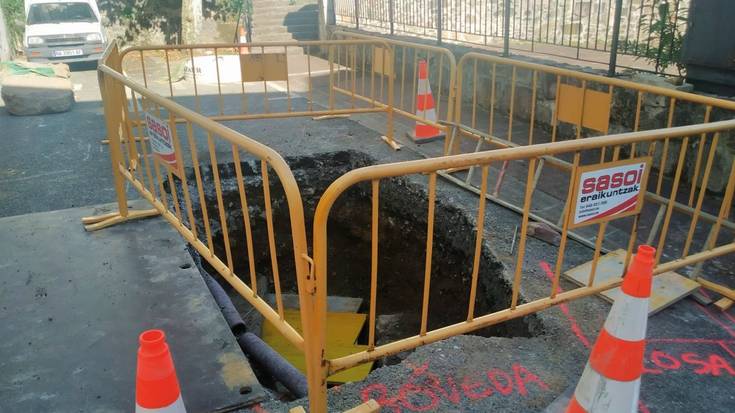 Berako Kalbario errekako ubidea moldatzeko lanak bukatu dituzte