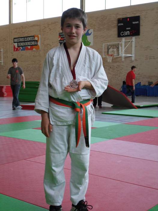 Enaitz Iriartek brontzezko domina lortu du Nafarroako judo txapelketan 
