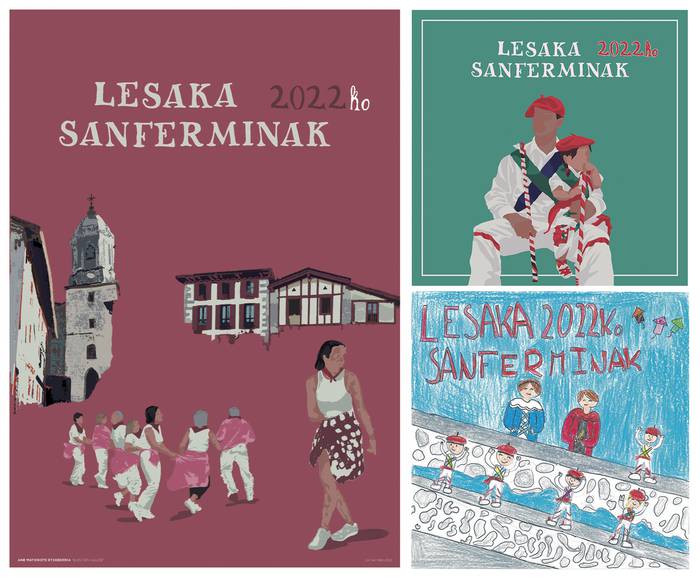 Ane Matxikoteren kartelak iragarriko ditu aurten Lesakako Sanferminak
