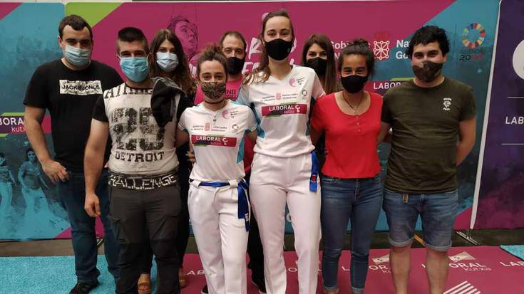 Eskudero eta Zabaleta goizuetarrak eskuzko Nafarroako Foru Komunitateko Txapelketaren finalean izanen dira