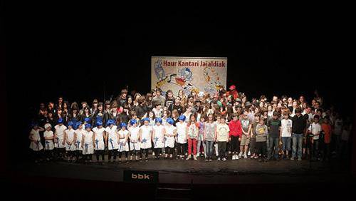 Haur Kantari jaialdietako azken saio jendetsua ospatu zen apirilaren 17an Gaiarren