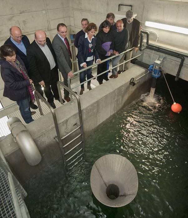 Elizondoko ur-depositu berria inauguratu dute
