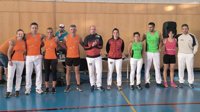 Eskualdeko hiru bikote sailkatu dira Nafarroako Arpana Txapelketa Mistoko finalera