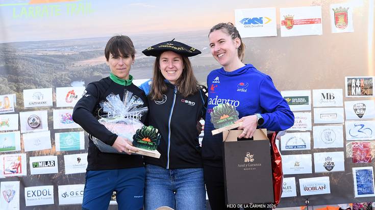 Larrate Trail mendi lasterketa irabazi du Ane Elzaurdia beratarrak