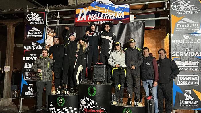 Aitor Saizar eta Paloma Mugikak irabazi dute Malerrekako IX. Rallya