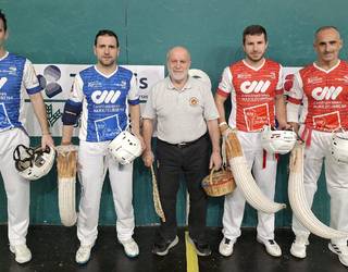 Matxin III.a eta Ion nagusi Iruñeko Alde Zaharreko erremonte txapelketako bigarren jardunaldian