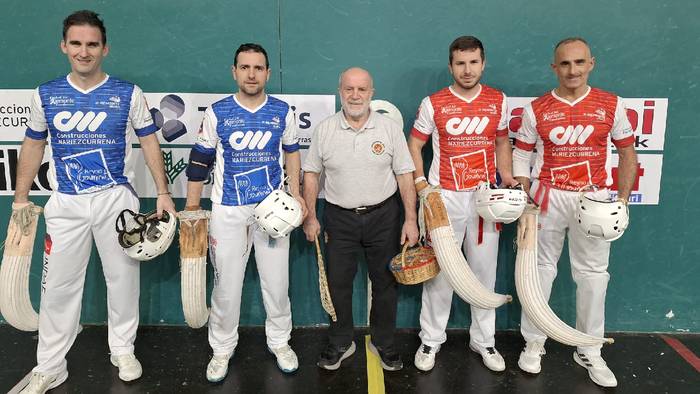 Matxin III.a eta Ion nagusi Iruñeko Alde Zaharreko erremonte txapelketako bigarren jardunaldian