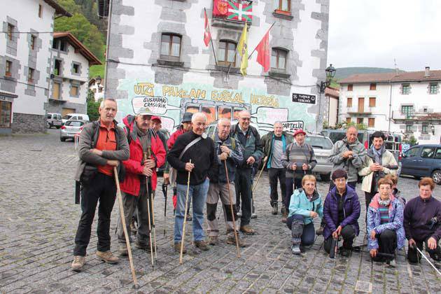 Leitzako itzulia 17 bazkidek egin zuten 