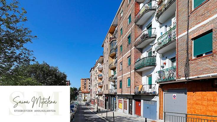 Saioa Mitxelena Inmobiliaria: Irunen, Pio XII plazan pisua salgai