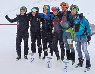 Andres Regil mendiko eskiko zeharkaldia eta Binakako Euskal Herriko Txapelketa irabazi ditu Julen Errandoneak